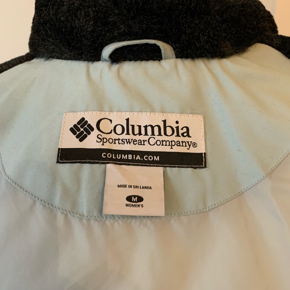 Vintage Light Blue Columbia Winter Jacket - Picture 4 of 10